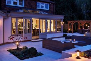 Westbury Garden Room Luxury Lighting Technique